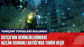 Kızlan Osmanlı Batığı’nda tarihi keşif: Yeniçeri tüfekleri bulundu