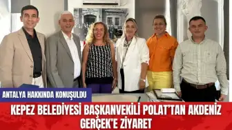 Kepez Belediyesi Başkanvekili Polat’tan Akdeniz Gerçek’e ziyaret