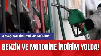 Araç sahiplerine müjde: Benzin ve motorine indirim yolda!