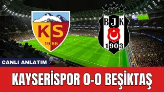 Kayserispor Beşiktaş Maçı Saat Kaçta? Kayserispor Beşiktaş Maçı Hangi Kanalda Yayınlanacak?