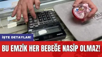 Bu emzik her bebeğe nasip olmaz!