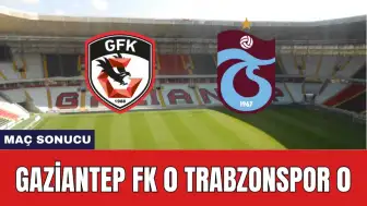 Gaziantep FK - Trabzonspor Maçı Saat Kaçta? Hangi Kanalda?