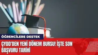 ÇYDD'den yeni dönem bursu! İşte son başvuru tarihi