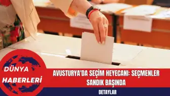 Avusturya'da Seçim Heyecanı: Seçmenler Sandık Başında