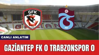 Gaziantep FK - Trabzonspor Maçı Saat Kaçta? Hangi Kanalda?