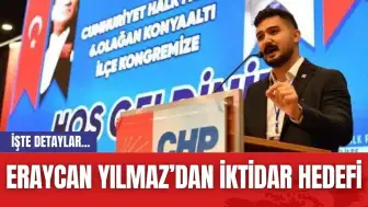 Eraycan Yılmaz’dan İktidar Hedefi