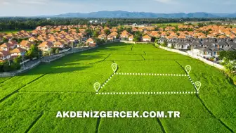 Antalya Manavgat'ta icradan satılık 867 m² arsa