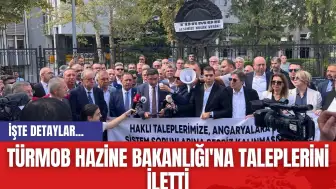 TÜRMOB Hazine Bakanlığı'na Taleplerini İletti