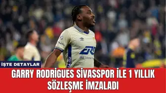 Garry Rodrigues Sivasspor ile 1 Yıllık Sözleşme İmzaladı