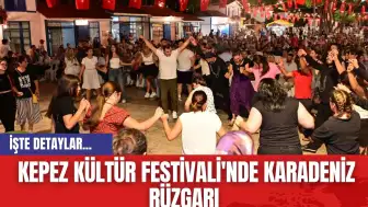 Kepez Kültür Festivali'nde Karadeniz Rüzgarı