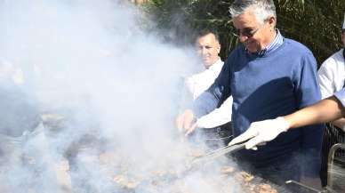 Topaloğlu’ndan mangal partisi