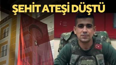 Şehit ateşi düştü