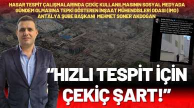  “HIZLI TESPİT İÇİN ÇEKİÇ ŞART!”