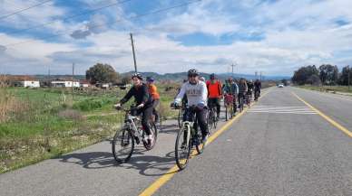 Efeler’den Magnesia Antik Kenti’ne pedal çevirdiler