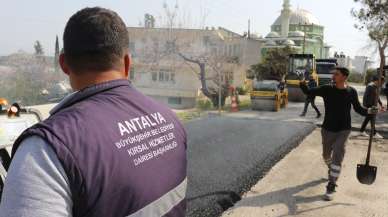 Karadayı’ya sıcak asfalt