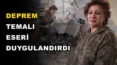 Deprem temalı, duygulandıran sergi