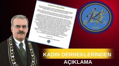 KADIN DERNEKLERİ’NDEN MUAMMER TOPAL’A TEPKİ