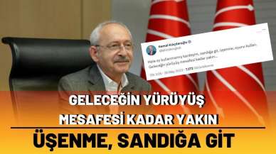 Sandığa git, üşenme