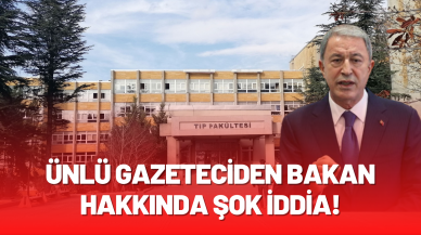 Ünlü gazeteciden o bakan hakkında şok iddia!