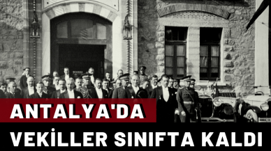 Antalya vekilleri sınıfta kaldı