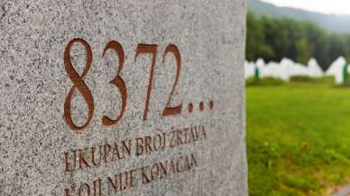 Başkandan, Srebrenitsa mesajı