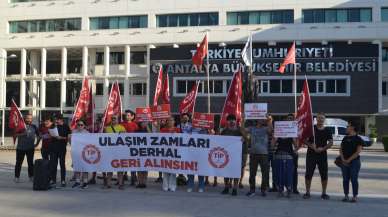 Antalya’da ulaşım zammına ilk protesto: Pahalılaşmanın bedeli emekçiye ödetildi