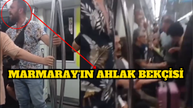 MARMARAY'DA AHLAK BEKÇİLİĞİ