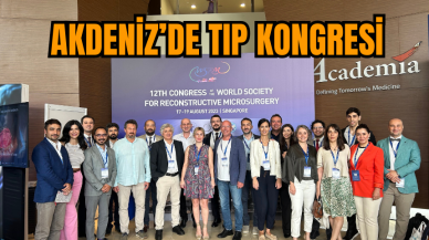 Akdeniz Üniversitesi  tıp kongresine katıldı