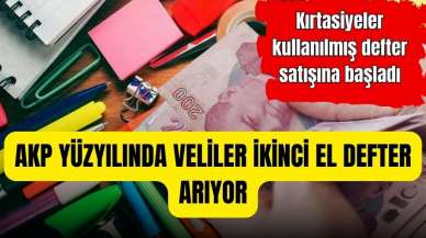 AKP yüzyılında veliler ikinci el defter arıyor