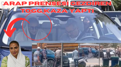 ARAP PRENSESİNİ GEZDİREN AKP'Lİ BAŞKAN TOGG'LA KAZA GEÇİRDİ