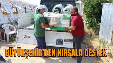 Büyükşehir’den kırsala destek