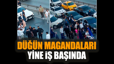 Düğün magandaları yine iş başında