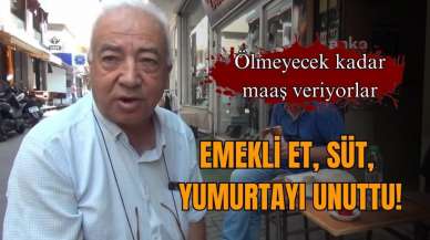 Emekli et, süt, yumurtayı unuttu!