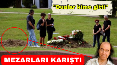 ERKİN KORAY'IN MEZARI KARIŞTI, DUALAR KİME GİTTİ