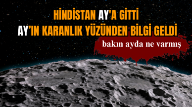 Hindistan Ay'a gitti, Ay’ın karanlık yüzü şok etti