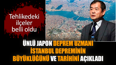 İstanbul depreminin büyüklüğü ve tarihi açıklandı