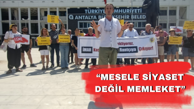 "Bu siyaset değil memleket meselesi"