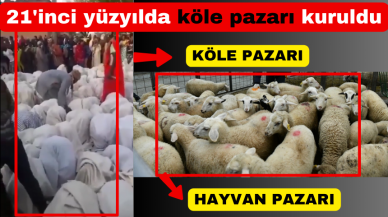 21'inci yüzyılda köle pazarı kuruldu