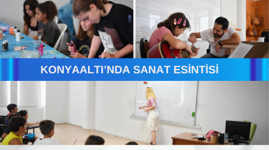 Konyaaltı’nda sanat esintisi