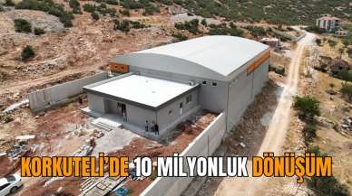 Korkuteli’de 10 milyonluk dönüşüm