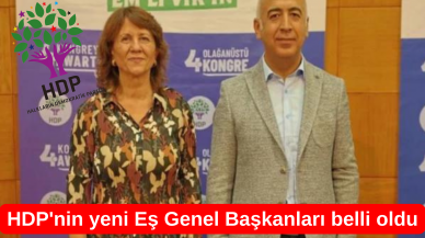 HDP'nin yeni Eş Genel Başkanları belli oldu