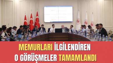 Memurların beklediği o görüşme tamamlandı