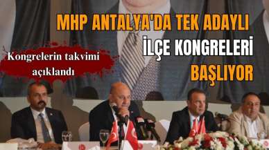 MHP’de tek adaylı kongrelerin takvimi açıklandı