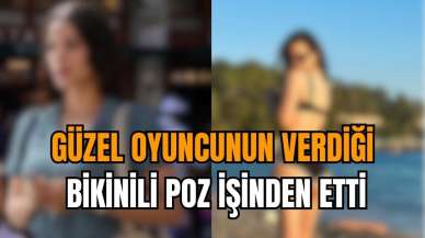 Verdiği bikinili poz ünlü oyuncuyu işinden etti