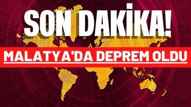 SON DAKİKA ! ANTALYA'DA DEPREM