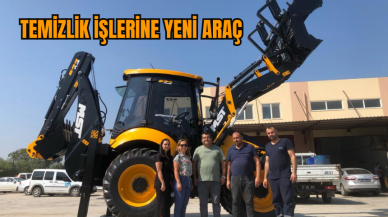 TEMİZLİK İŞLERİNE YENİ ARAÇ