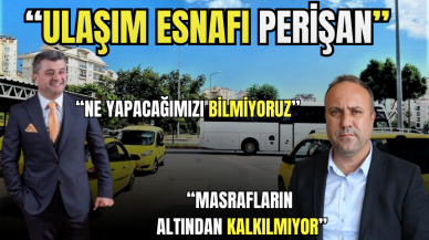 Antalyalı şoförler: Ulaşım esnafı perişan