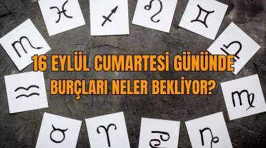 16 Eylül Cumartesi gününde burçları neler bekliyor?