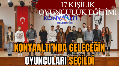 Konyaaltı’nda geleceğin oyuncuları seçildi