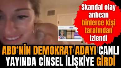 Demokrat adayı Gibson canlı yayında c*nsel ilişkiye girdi